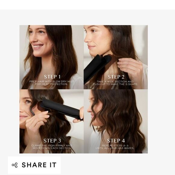 Kristen Ess Nano Black 3-In-One Flat Iron - Picture 6 of 11